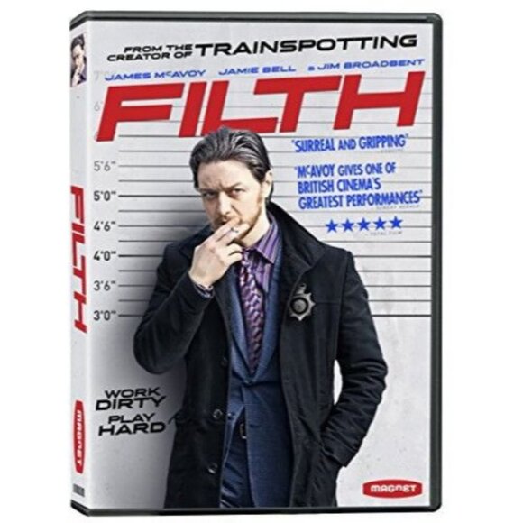 Filth DVD James McAvoy Jamie Bell Jim Broadbent Magnet Comedy Crime Promo NEW - Picture 1 of 1